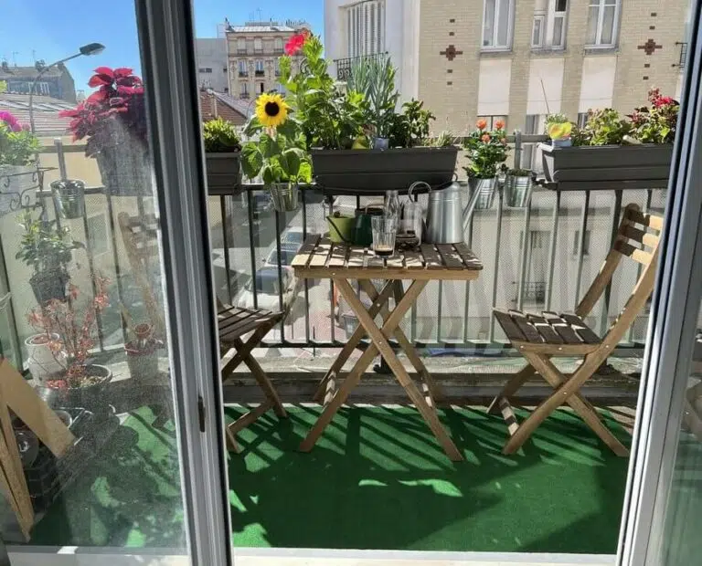 profiter de notre balcon